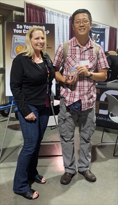 Eldrich Yap with Gayle Kean