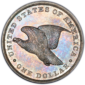 Reverse of 1839 Gobrecht Dollar