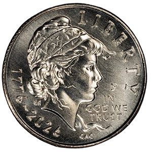 2026-P Emerging Liberty Dime Obverse