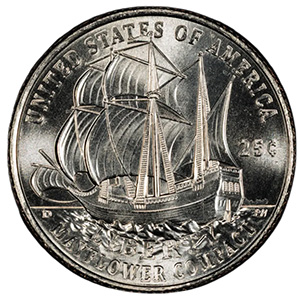 2026-D Mayflower Compact Quarter Reverse