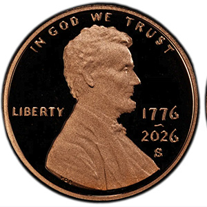 2026-S Lincoln Cent Proof Obverse