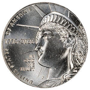2026-P Semiquincentennial Half Dollar Obverse
